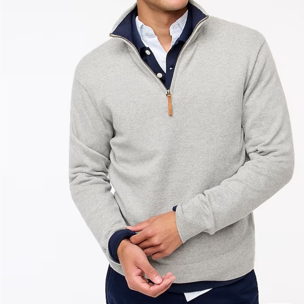 J.Crew Half Zip Sweater